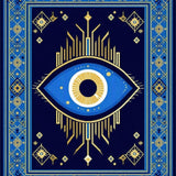 Contemporary Colorful Graphic Aesthetics(Blue)