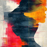 Contemporary Sculptural Flair(Red)