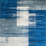 Luxe Grayscale Layered Artistry(Blue)