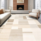 Dynamic Geometric Stripe Aesthetic(Beige)