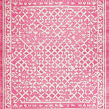 Dynamic Floral Geometry in Colors(Pink)
