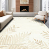 Lush Fluffy Round Contemporary Charm(Beige)