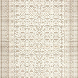 Ultra Soft Area Rug, Non Slip, Stain Resistant, Washable Area Rugs for Living Room, Bedroom, Minimalist Abstract Lattice Arrangement(Beige)