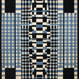Ultra Soft Area Rug, Non Slip, Stain Resistant, Washable Area Rugs for Living Room, Bedroom, Contemporary Stained Patterned Surface(Blue)