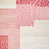 Ultra Soft Area Rug, Non Slip, Stain Resistant, Washable Area Rugs for Living Room, Bedroom, Chic Pastel Animal Print Design(Pink)