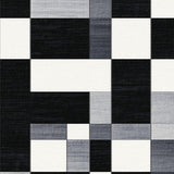 Classic Black and Cream Checkers Design(Black)