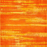 Ultra Soft Area Rug, Non Slip, Stain Resistant, Washable Area Rugs for Living Room, Bedroom, Chic Modern Artistic Textured Design(Orange)