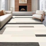 Ultra Soft Area Rug, Non Slip, Stain Resistant, Washable Area Rugs for Living Room, Bedroom, Chic Modern Arch Geometry(Gray)