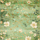 Elegant Nature Inspired Motif(Green)