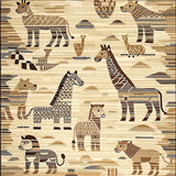 Reversible Nature Inspired Baby Mat(Beige)