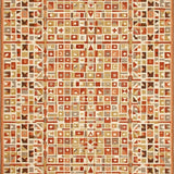 Ultra Soft Area Rug, Non Slip, Stain Resistant, Washable Area Rugs for Living Room, Bedroom, Boho Spiced Cedar Runner(Brown)