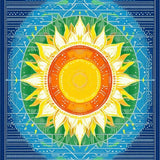 Artistic Whimsical Floral Elements(Blue)