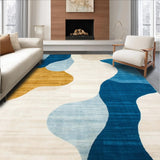 Ultra Soft Area Rug, Non Slip, Stain Resistant, Washable Area Rugs for Living Room, Bedroom, Patio Country Wynona Area(Beige)