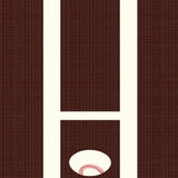 Ultra Soft Area Rug, Non Slip, Stain Resistant, Washable Area Rugs for Living Room, Bedroom, Whimsical Child-Friendly Baseball Design(Brown)