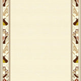 Classic Festive Geometric Arrangement(Beige)