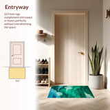 Colorful Playful Earth Motif Aesthetic(Green)