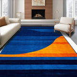 Trendy Orange and Blue Fusion(Blue)