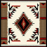 Bold Southwestern Ikat Arrangement(Beige)