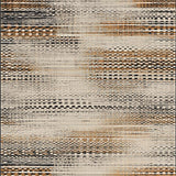 Ultra Soft Area Rug, Non Slip, Stain Resistant, Washable Area Rugs for Living Room, Bedroom, Sleek Monochrome Animal Design(Beige)