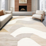 Beige Geometric Wave(Beige)