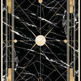 Chic Gold Geometric Motif(Black)