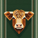 Inviting Highland Graphic Style(Green)