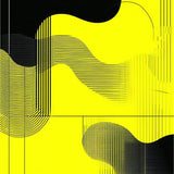 Ultra Soft Area Rug, Non Slip, Stain Resistant, Washable Area Rugs for Living Room, Bedroom, Abstract Linear(Yellow)