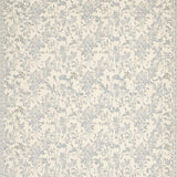 Neutral Scrollwork with Delicate Beige and Muted Smoke Floral Motifs(Beige)