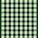 Charming Rustic Green Plaid Style(Green)