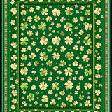 Ultra Soft Area Rug, Non Slip, Stain Resistant, Washable Area Rugs for Living Room, Bedroom, Seasonal Nature-Inspired Welcome Mat(Green)