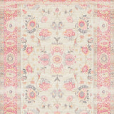 Eclectic Bold Colorful Bloom(Ivory)
