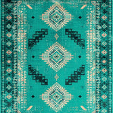 Elegant Geometric Teal Hues(Green)