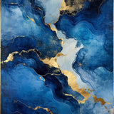 Transitional Gray and Blue Harmony(Blue)