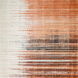 Earthtone Ombre Featuring Vintage Distressed Effect and Gradient(Orange)