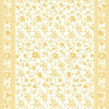 Ultra Soft Area Rug, Non Slip, Stain Resistant, Washable Area Rugs for Living Room, Bedroom, Small Area Floral Low Pile Non Slip(Beige)