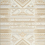 Ultra Soft Area Rug, Non Slip, Stain Resistant, Washable Area Rugs for Living Room, Bedroom, Rustic Woven Textured Pattern(Beige)