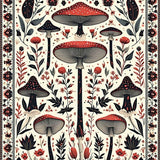 Ultra Soft Area Rug, Non Slip, Stain Resistant, Washable Area Rugs for Living Room, Bedroom, Playful Rustic Nature-Themed Accent(White)