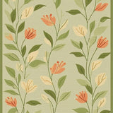 Funky Earthy Floral Vibes(Ivory)