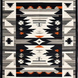 Rustic Southwestern Motif with Depth(Black)