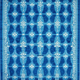Ultra Soft Area Rug, Non Slip, Stain Resistant, Washable Area Rugs for Living Room, Bedroom, Whimsical Blue Bow Pattern Rug for Fun and Stylish Decor(Blue)