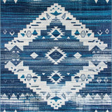 Chic Vintage Lattice Aesthetic(Blue)