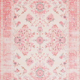 Ultra Soft Area Rug, Non Slip, Stain Resistant, Washable Area Rugs for Living Room, Bedroom, Trendy Rustic Blush Aesthetic(Pink)