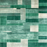 Chic Abstract Expressionist Motif(Green)