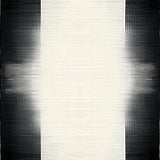 Elegant Black and Ivory Geometric Fusion(Beige)