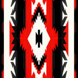 Ultra Soft Area Rug, Non Slip, Stain Resistant, Washable Area Rugs for Living Room, Bedroom, Modern Tribal Geometric Entryway Non-Shedding Carpet(Red)