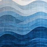 Contemporary Multi Toned Design(Blue)