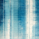 Ultra Soft Area Rug, Non Slip, Stain Resistant, Washable Area Rugs for Living Room, Bedroom, Azure Dream Carpet, Teal Tide, Contemporary Streak Design(Blue)