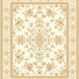 Beige Ivory Krystin Medallion Style Area(Ivory)