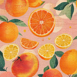 Ultra Soft Area Rug, Non Slip, Stain Resistant, Washable Area Rugs for Living Room, Bedroom, Blush Fruit Design Area Rug Bright Orange Green Carpet(Orange)