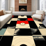 Retro Vinyl Record Artistry(Black)
